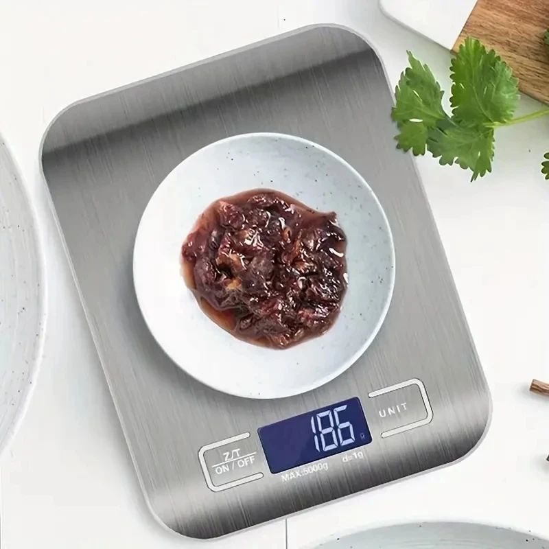 Unique Electronics Gadgets - 10kg 5kg/1g Elektronische Digitale Keukenweegschaal LED
