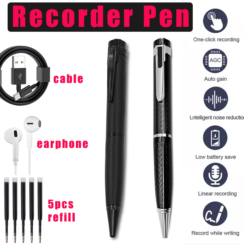 Voice Recorder Pen - Digitale Voice Recorder Pen 128GB Draagbare
