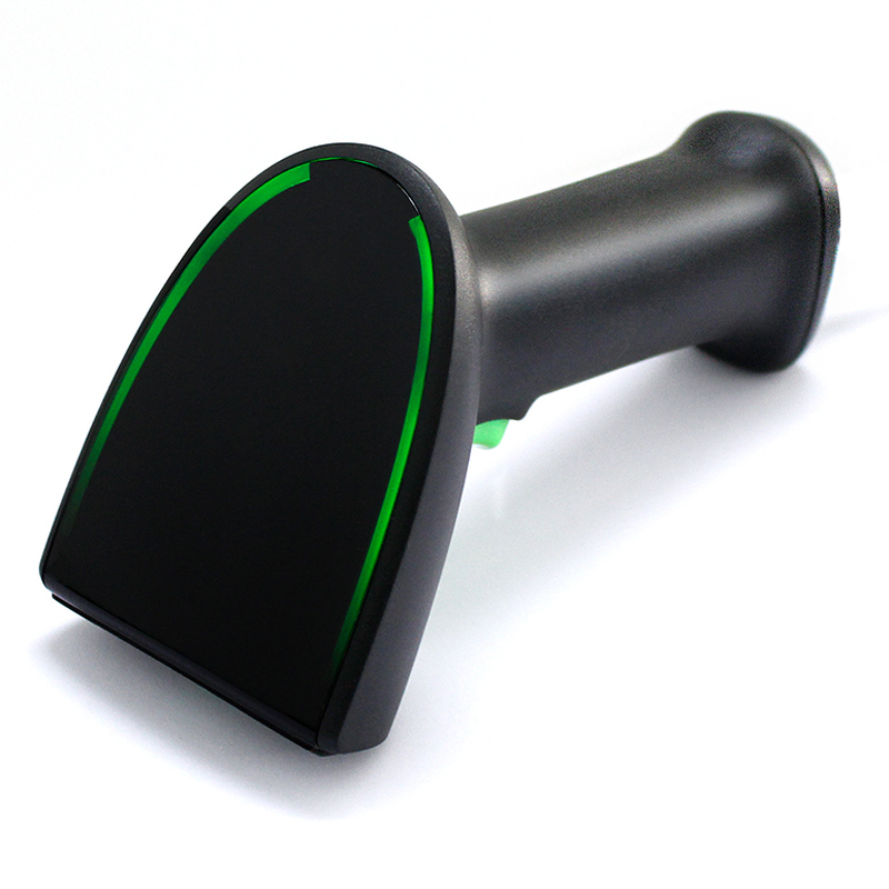 Barcode Scanner Wireless - 1D/2D oplaadbare batterij Draadloze barcodescanner QR-barcodelezer