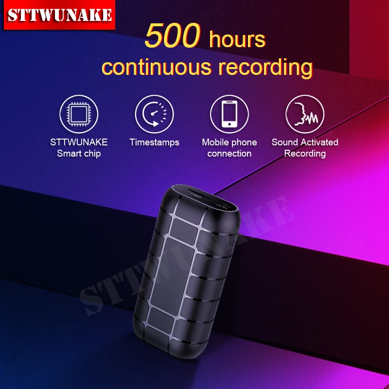 Voice Recorder Pen - verborgen spion 500 uur Voice Recorder