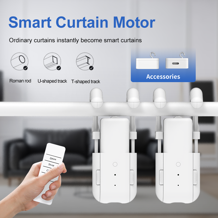 Unique Electronics Gadgets - Smart For Home Gordijnopener Elektronische 3in1Track