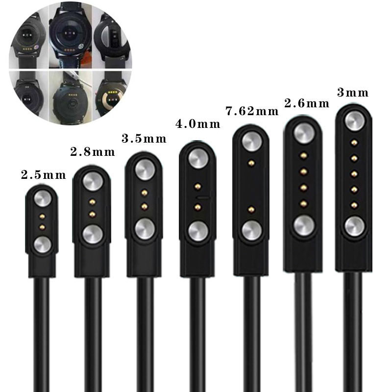 Smart Watch Kids - 2-pins 4-pins Smartwatch Dock Oplaadadapter USB-oplaadkabel