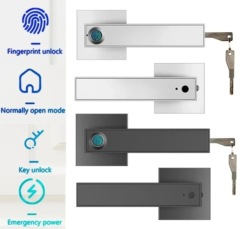 Unique Electronics Gadgets - Nieuw slim deurslot met Bluetooth-compatibele Tuya-app,