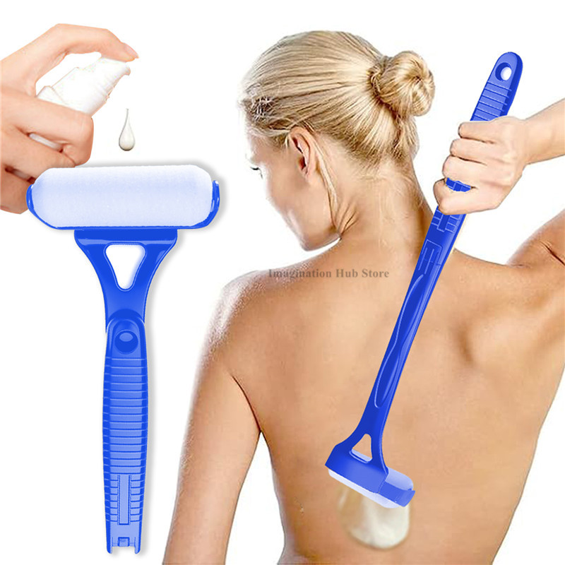 Electro Gadgets - Opvouwbare lotionapplicator met lange steel, rollertype
