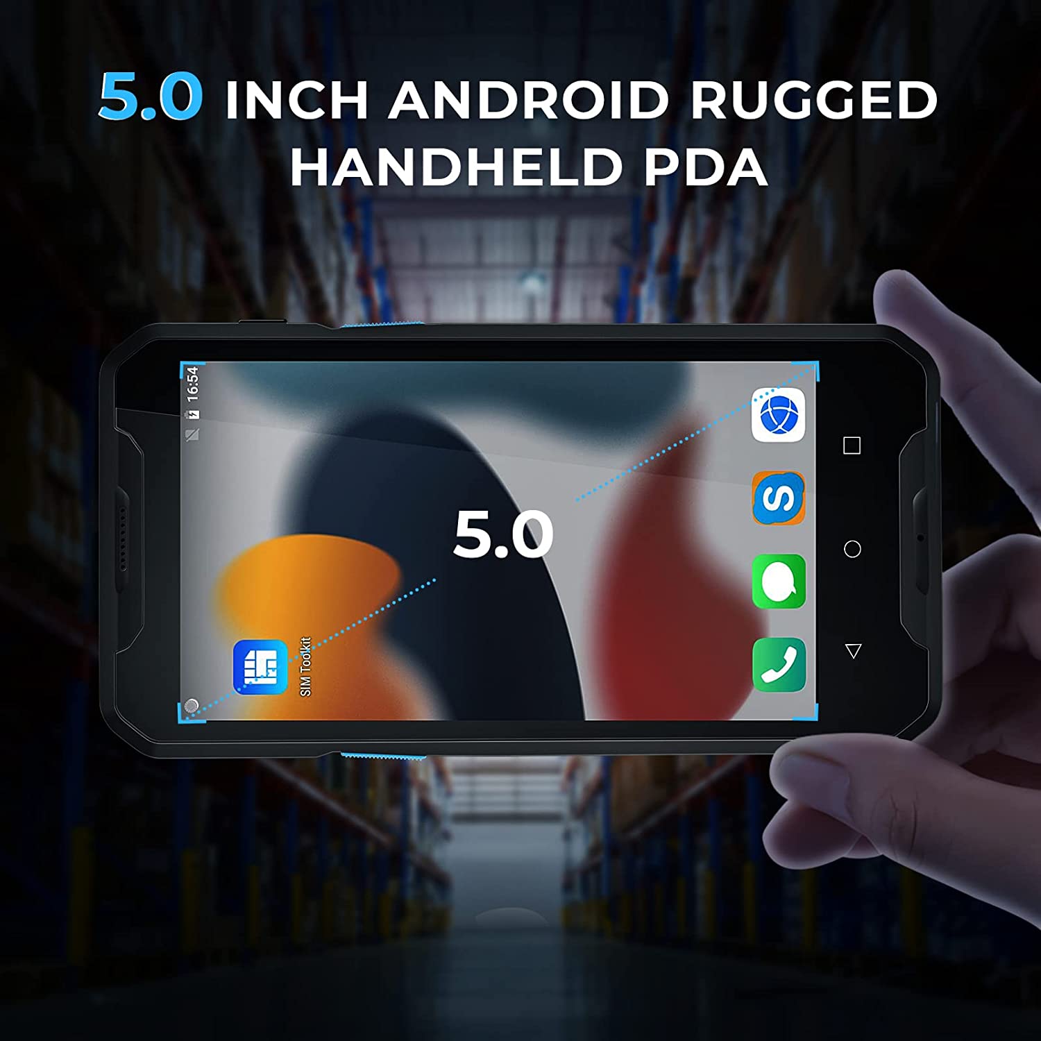 Android 9 4G Robuuste Draadloz - Barcode Scanner Wireless recensie en prijs