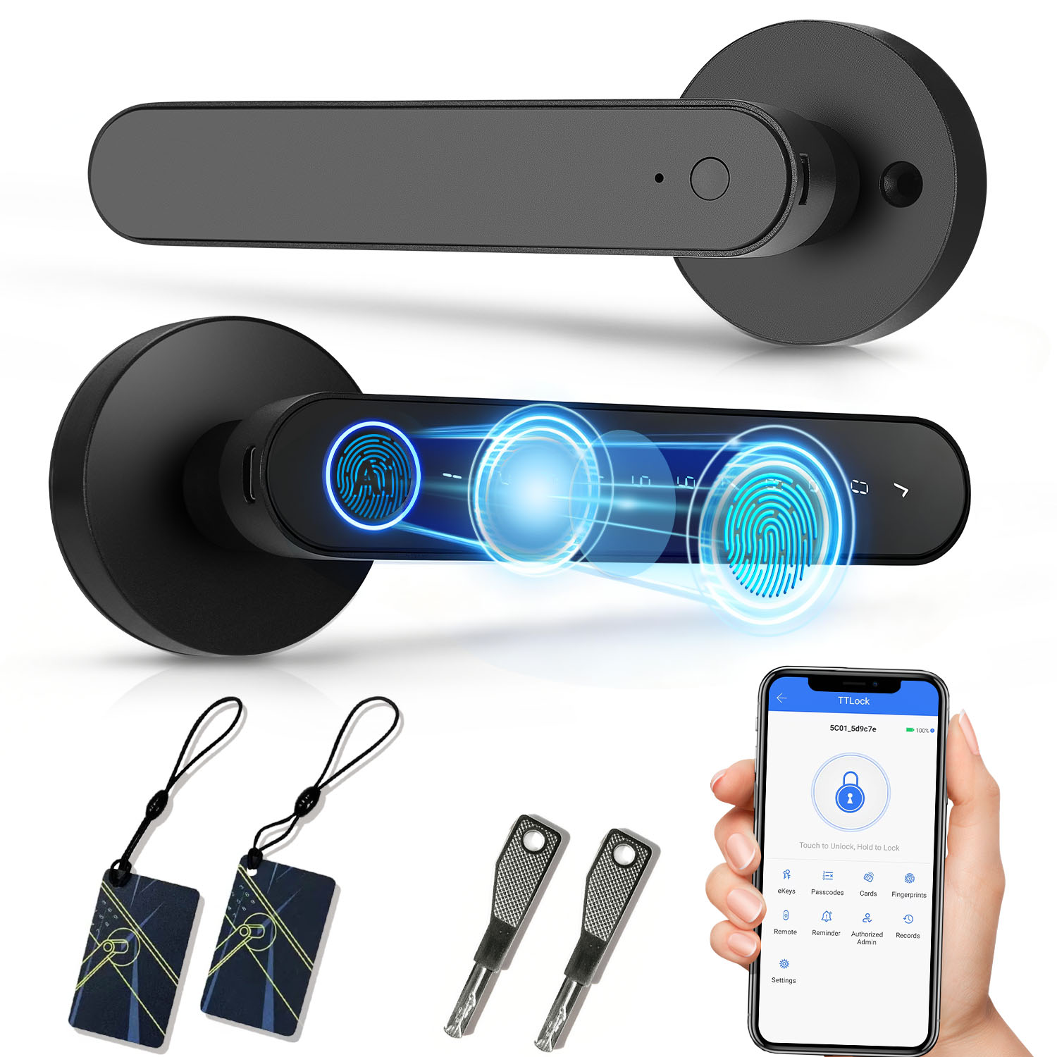 TTlock App Vingerafdruk Slim S - Unique Electronics Gadgets recensie en prijs