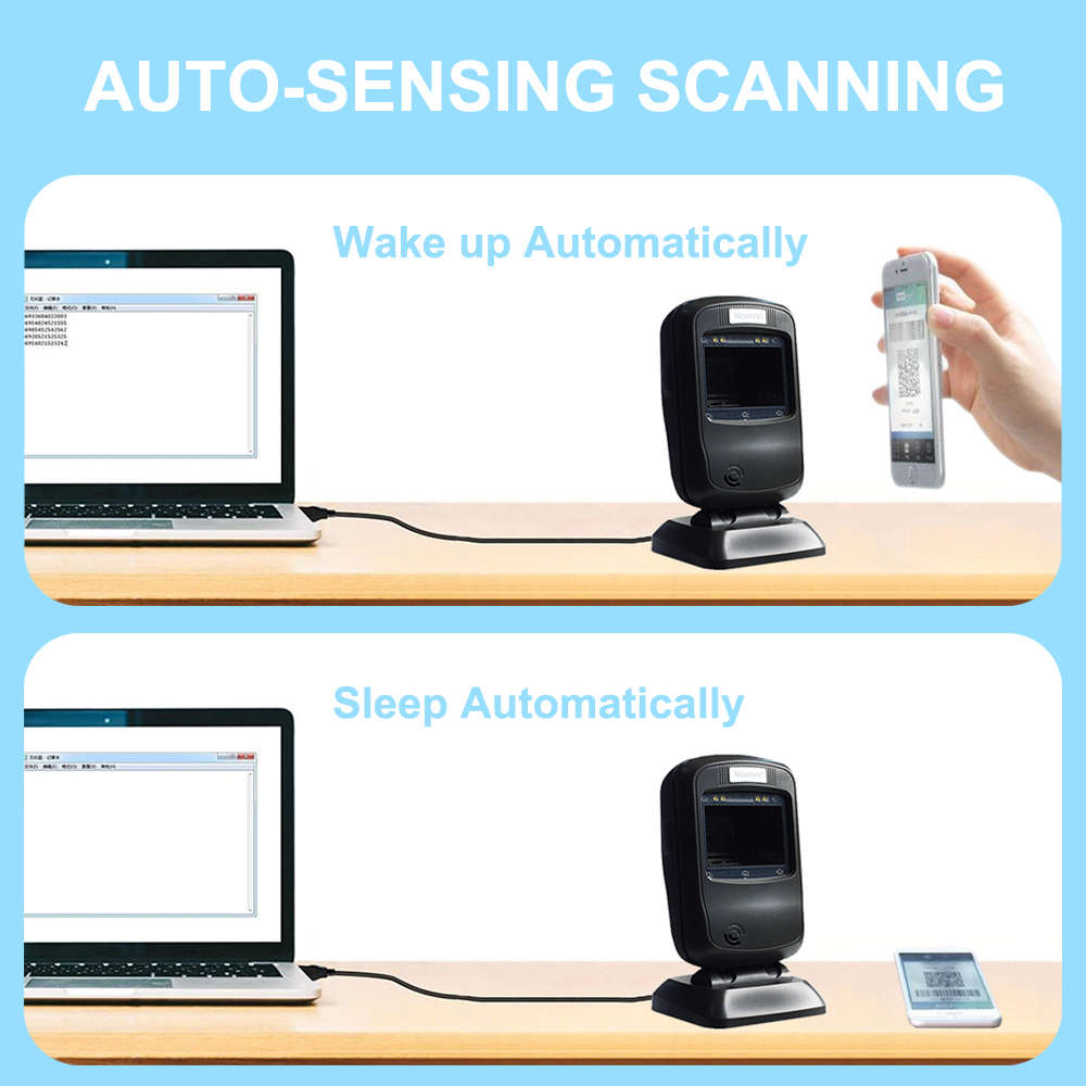 Scanner Draadloze desktop 2D b - Barcode Scanner Wireless recensie en prijs