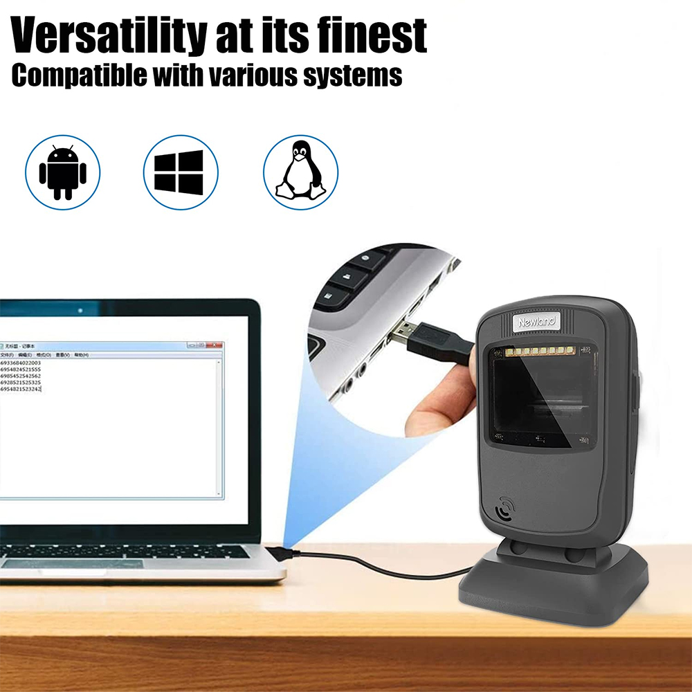 Scanner Draadloze desktop 2D b - Barcode Scanner Wireless recensie en prijs