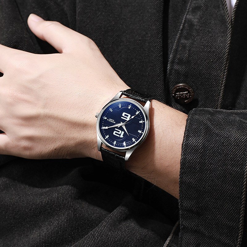 Luxe heren quartzhorloge met b - Smart Watch Kids recensie en prijs