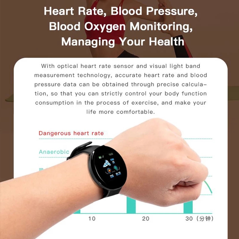 Kids Smart Digitale Horloge Bl - Smart Watch Kids recensie en prijs
