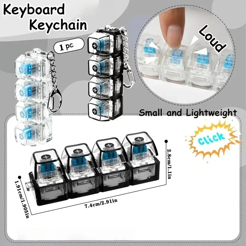 LED-toetsenbord sleutelhanger  - Electronics Gadgets For Kids recensie en prijs