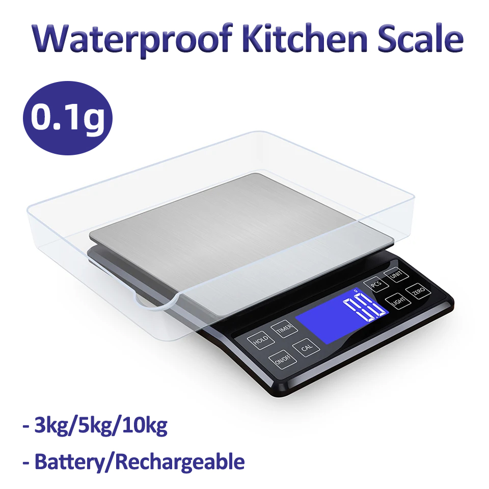 Digitale Keukenweegschaal 0.1g - Unique Electronics Gadgets recensie en prijs
