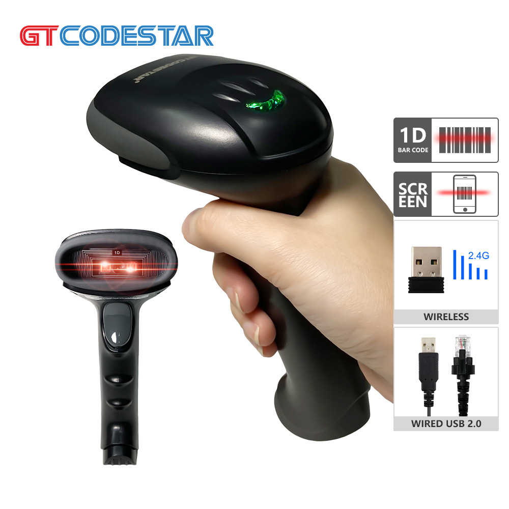 GTCODESTAR Hoge precisie 1D CC - Barcode Scanner Wireless recensie en prijs
