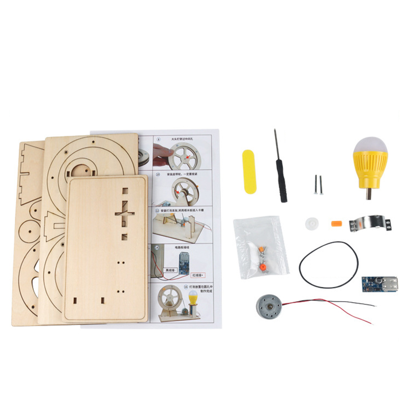 Houten handgenerator Kinderen  - Electronics Gadgets For Kids recensie en prijs
